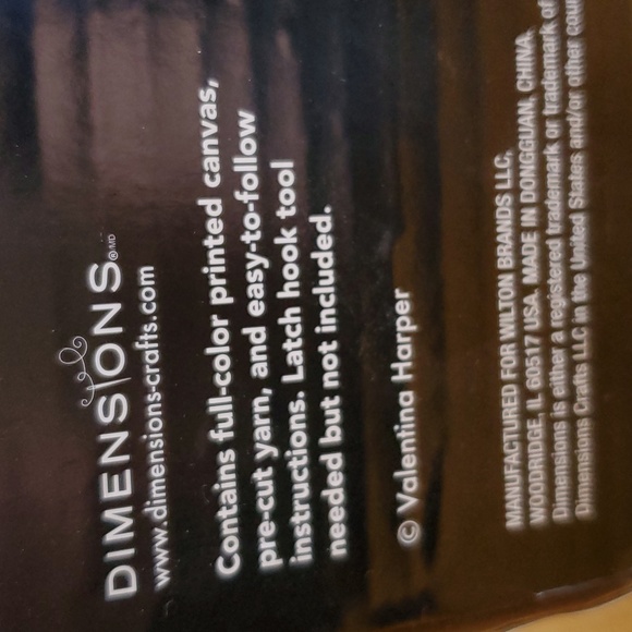 Get hooked latch hook kit with tool - Picture 7 of 7